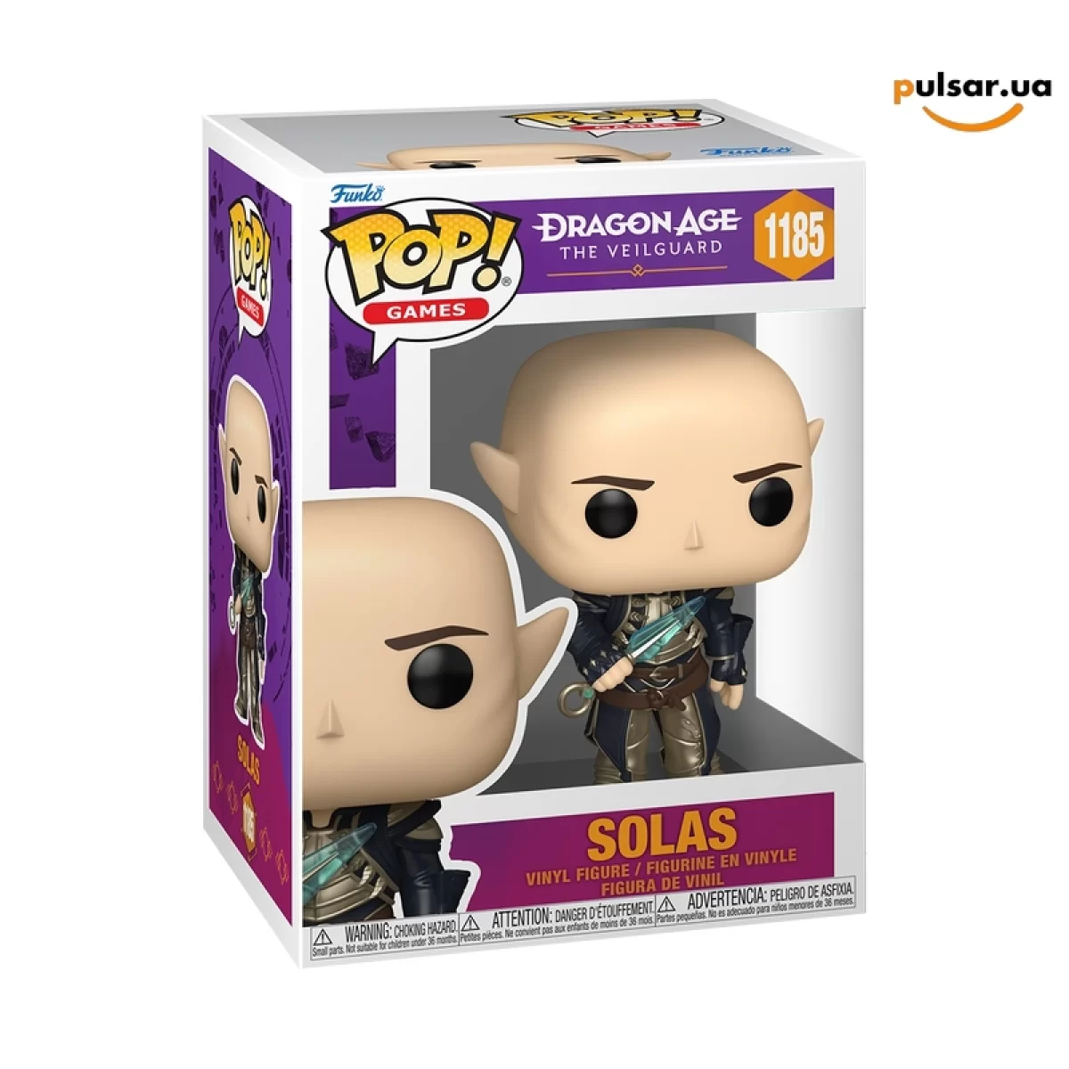 Виниловая фигурка &laquo;Funko POP! &bull;  &bull; Dragon Age ◉ Solas № 1185&raquo;