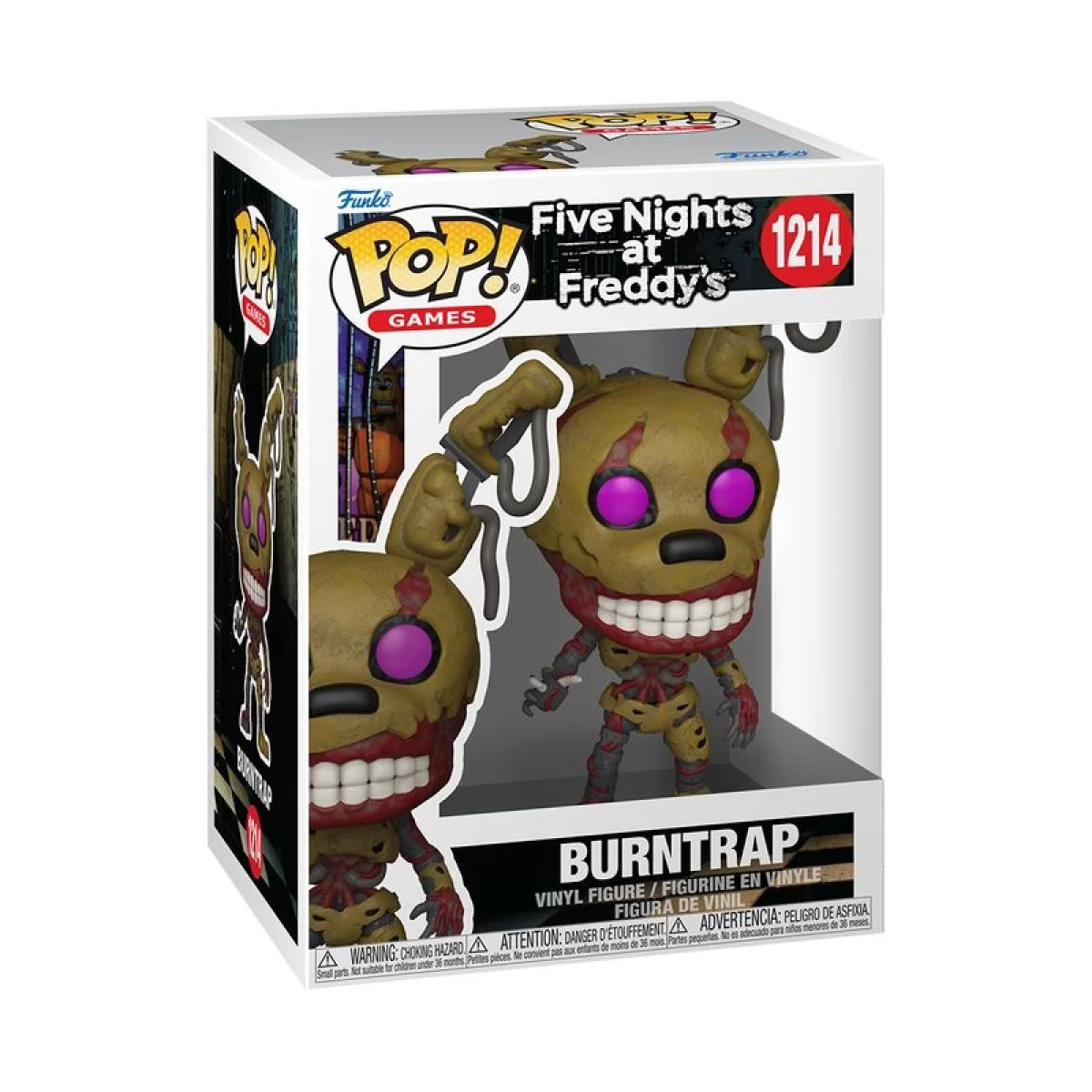 Виниловая фигурка &laquo;Funko POP! &bull; &bull; Five Nights at Freddy's ◉ Burntrap № 1214&raquo;