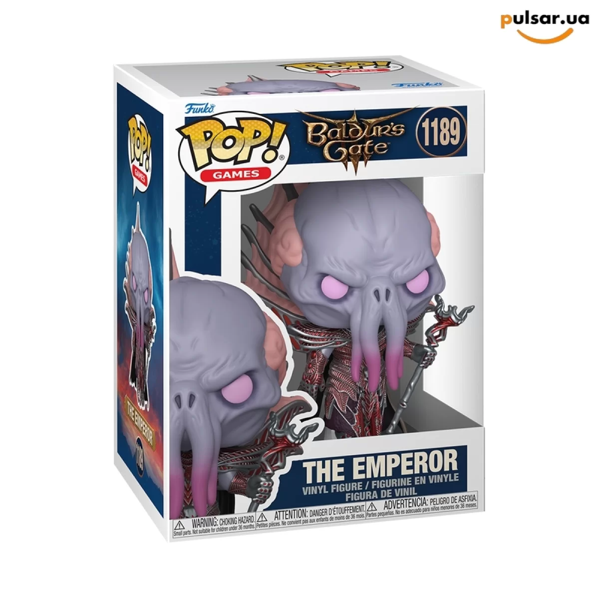 Виниловая фигурка &laquo;Funko POP! &bull; &bull; Baldur's Gate ◉ The Emperor № 1189&raquo;