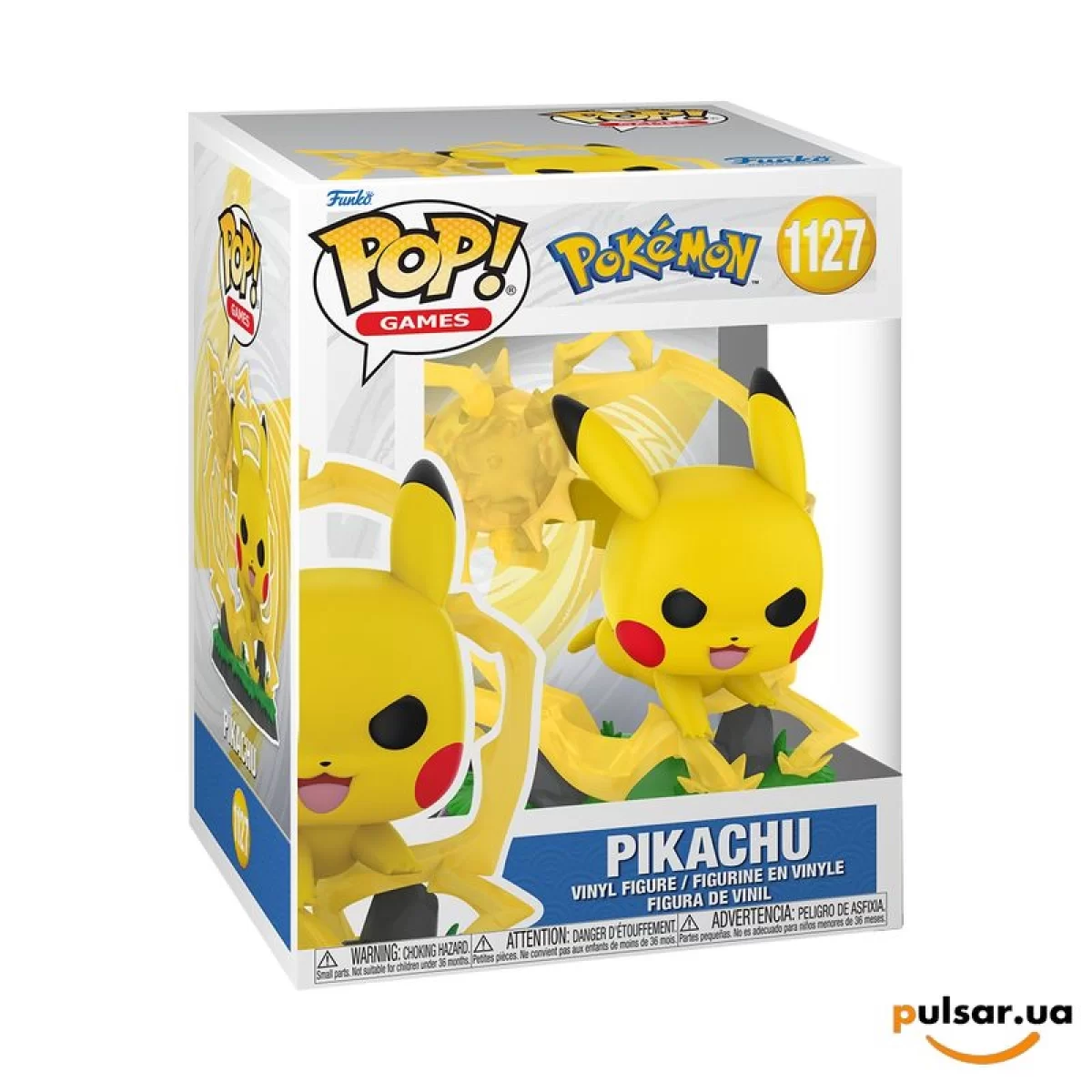 Виниловая фигурка &laquo;Funko POP! &bull; Premium &bull; Pok&eacute;mon ◉ Pikachu №1127&raquo;