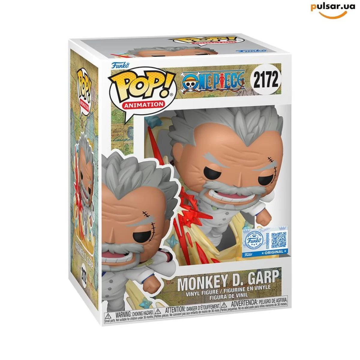 Виниловая фигурка &laquo;Funko POP! &bull; Exclusive &bull; One Piece ◉ Monkey D. Garp №129&raquo;
