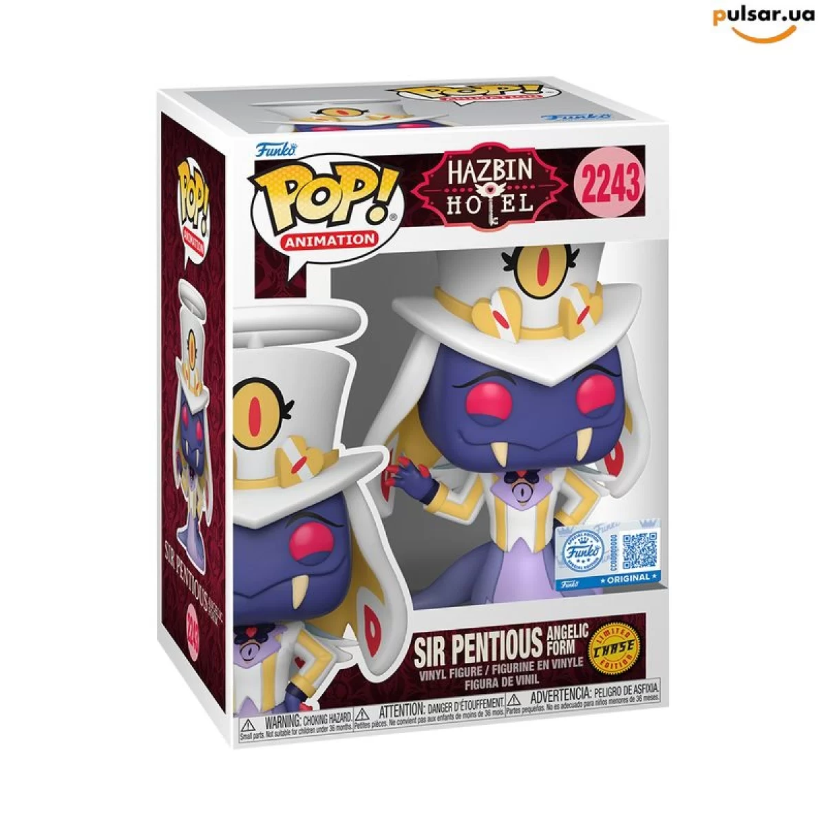 Виниловая фигурка &laquo;Funko POP! &bull; Chase Version &bull; Hazbin Hotel ◉ Sir Pentious №2243&raquo;