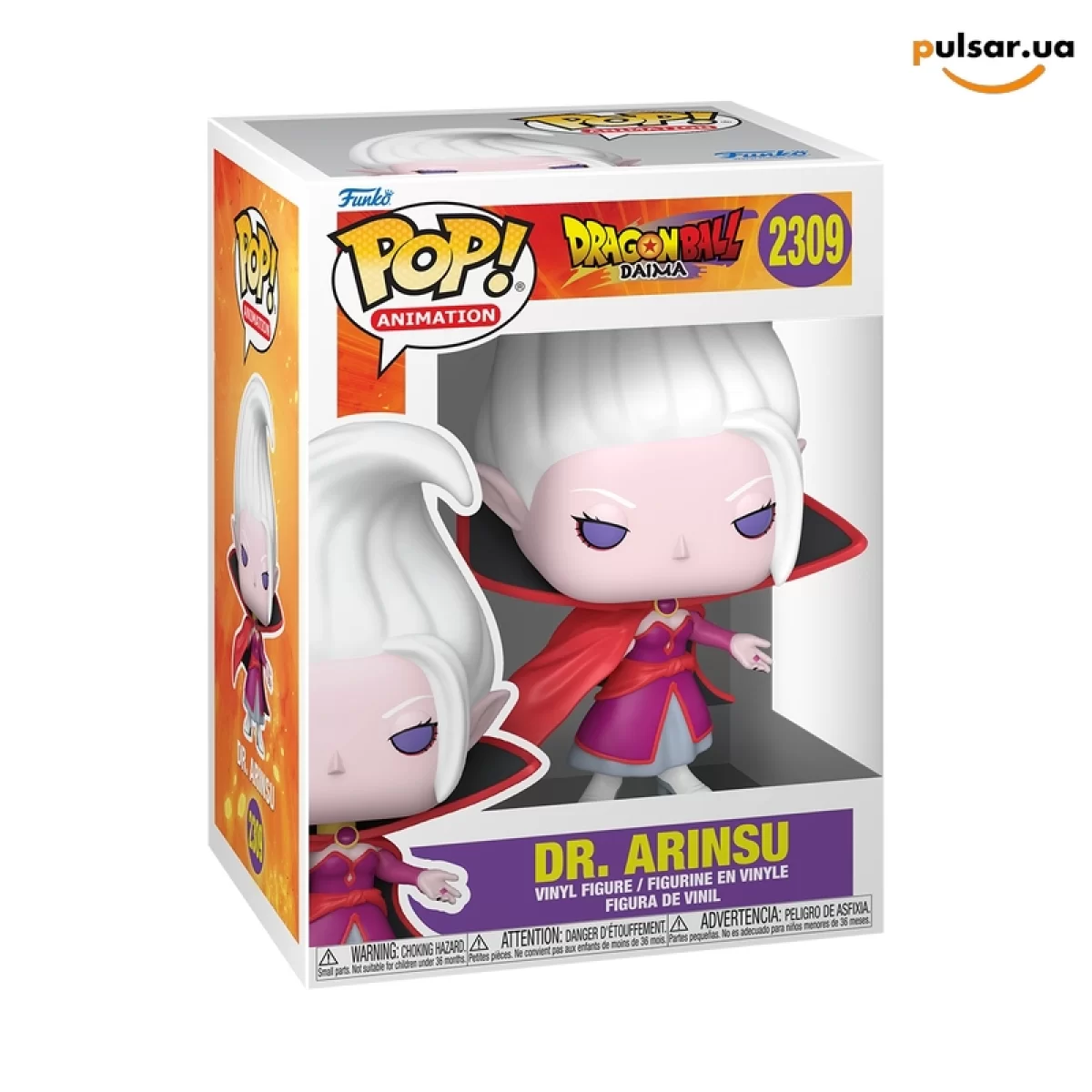 Виниловая фигурка &laquo;Funko POP! &bull; &bull; Dragon Ball ◉ Dr. Arinsu №2309&raquo;