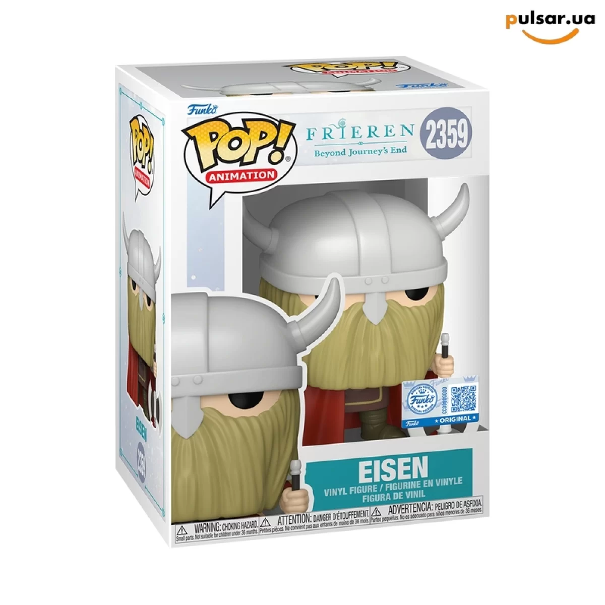Виниловая фигурка &laquo;Funko POP! &bull; Animation &bull; Frieren: Beyond Journey's End ◉ Eisen №2359&raquo;