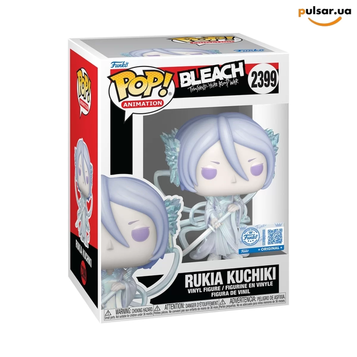 Виниловая фигурка &laquo;Funko POP! &bull; Exclusive &bull; Bleach ◉ Rukia Kuchiki №2399&raquo;
