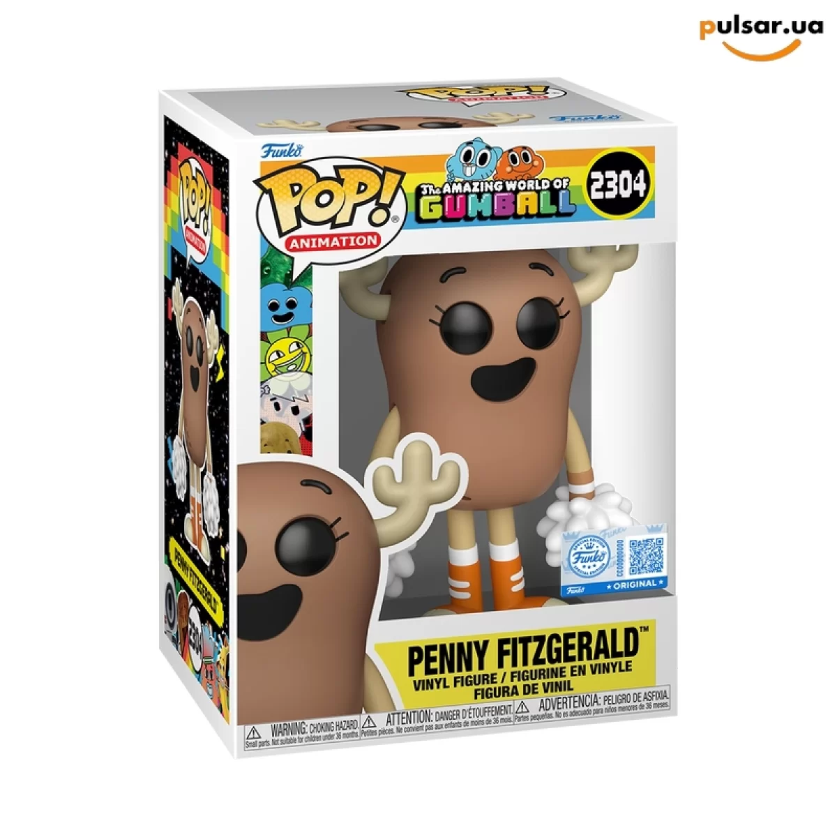 Виниловая фигурка &laquo;Funko POP! &bull; web exclusive &bull; Cartoon Network ◉ Penny Fitzgerald №2304&raquo;