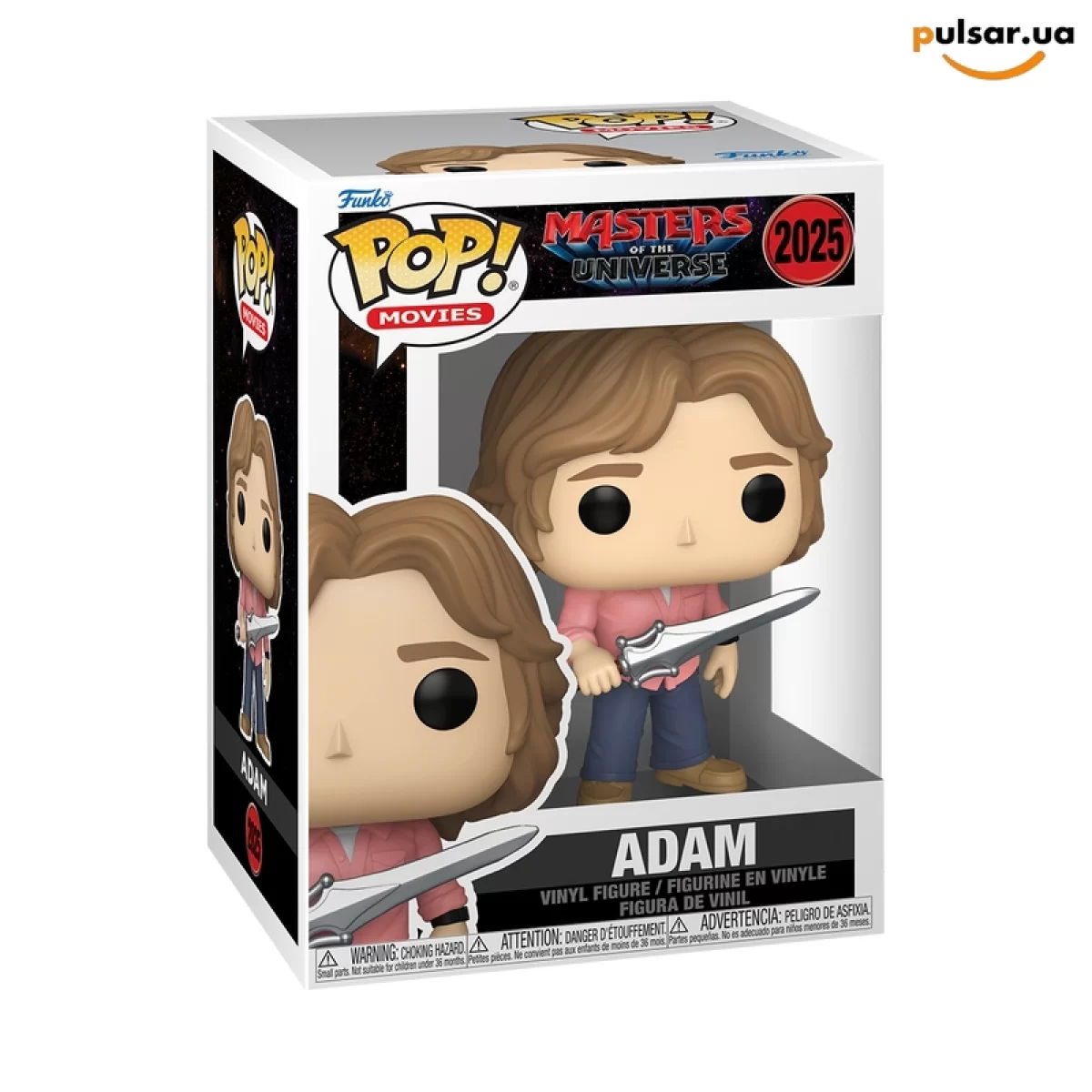 Виниловая фигурка &laquo;Funko POP! &bull;  &bull; Masters of the Universe ◉ Adam (Live Action) № 2025&raquo;