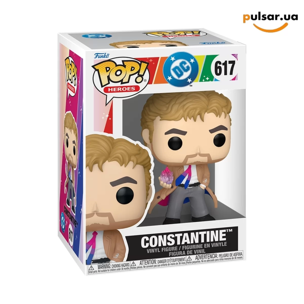 Виниловая фигурка &laquo;Funko POP! &bull;  &bull; DC Comics ◉ Constantine (Pride) № 617&raquo;