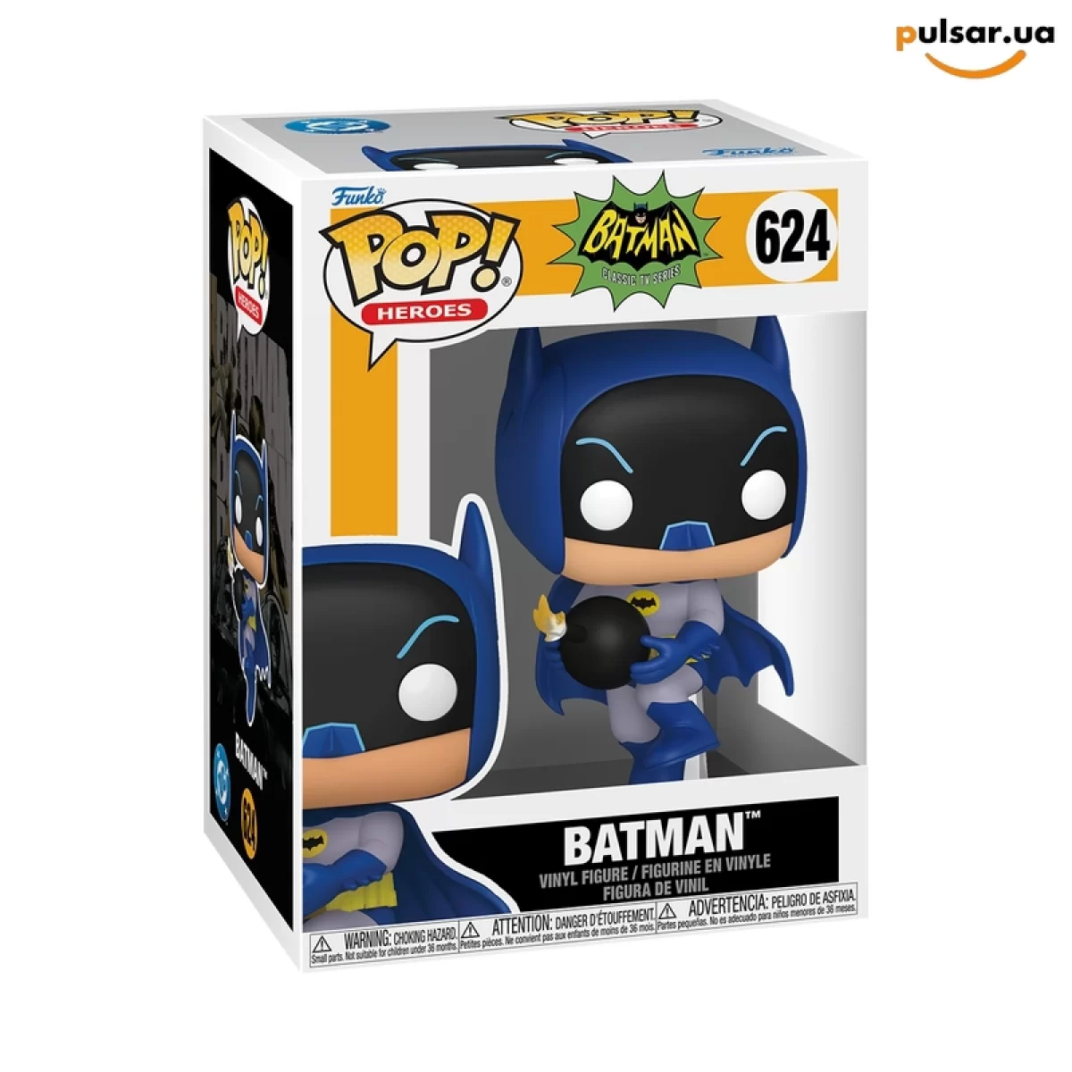 Виниловая фигурка &laquo;Funko POP! &bull; &bull; DC Comics ◉ Batman with Bomb № 624&raquo;