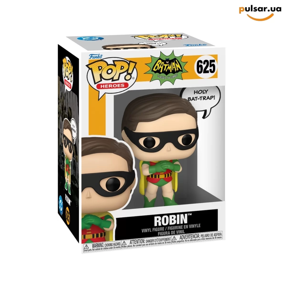 Виниловая фигурка &laquo;Funko POP! &bull; &bull; DC Comics ◉ Robin № 625&raquo;