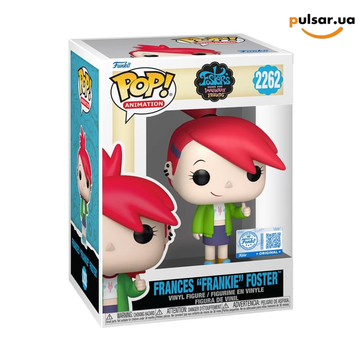 Виниловая фигурка &laquo;Funko POP! &bull; web exclusive &bull; Foster&rsquo;s Home for Imaginary Friends! ◉ Frances "Frankie" Foster № 2262&raquo;