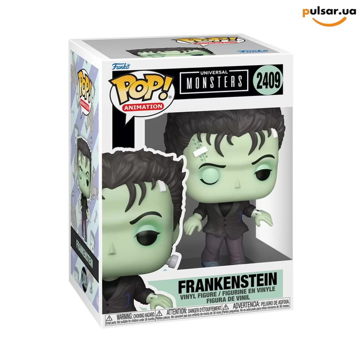 Виниловая фигурка &laquo;Funko POP! &bull; &bull; Universal Monsters  ◉ Frankenstein (Anime) №2409&raquo;