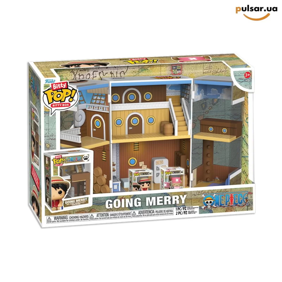 Виниловая фигурка &laquo;Funko POP! &bull; Bitty Pop! &bull; One Piece ◉ Bitty Box Going Merry № --&raquo;