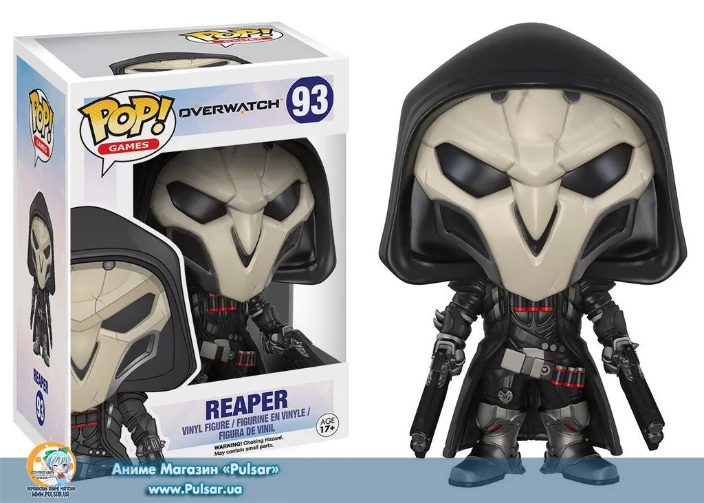 Виниловая фигурка POP! GAMES: OVERWATCH - REAPER