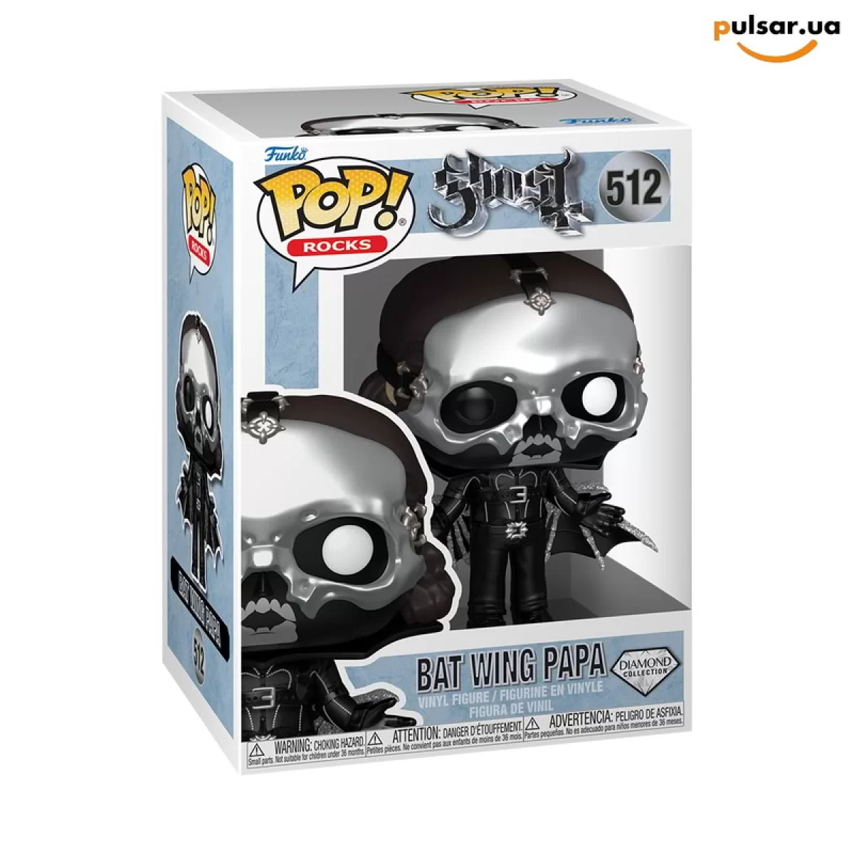 Виниловая фигурка  &laquo;Funko POP! &bull; &bull; Ghost ◉ Bat Wing Papa (Diamond) (Glitter) № 512&raquo;