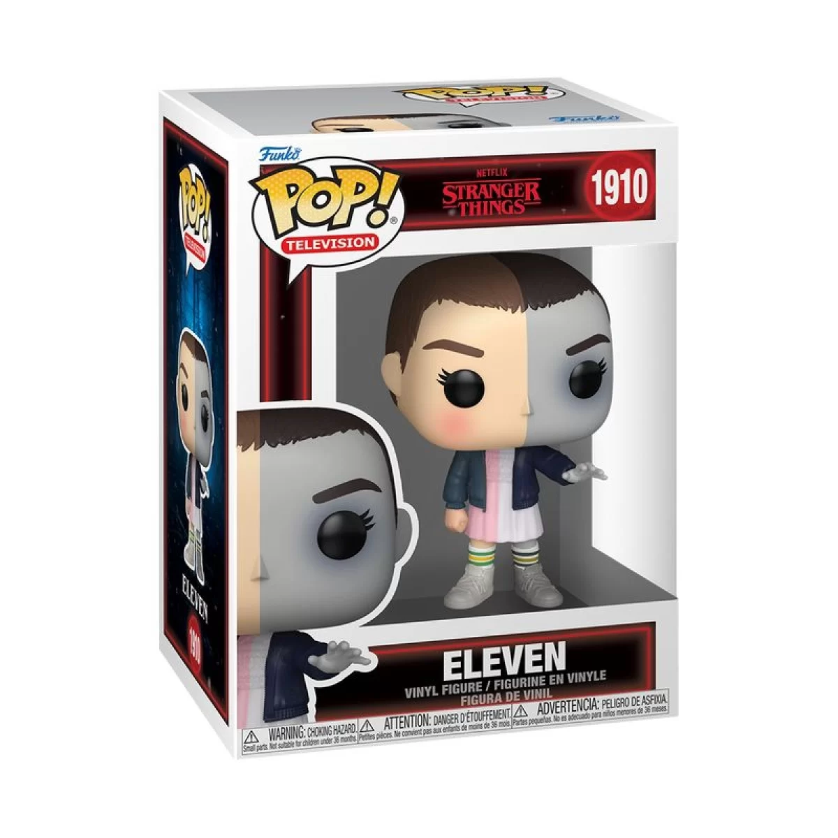 Виниловая фигурка &laquo;Funko POP! &bull; &bull; Stranger Things ◉ Eleven (Split) №1910&raquo;
