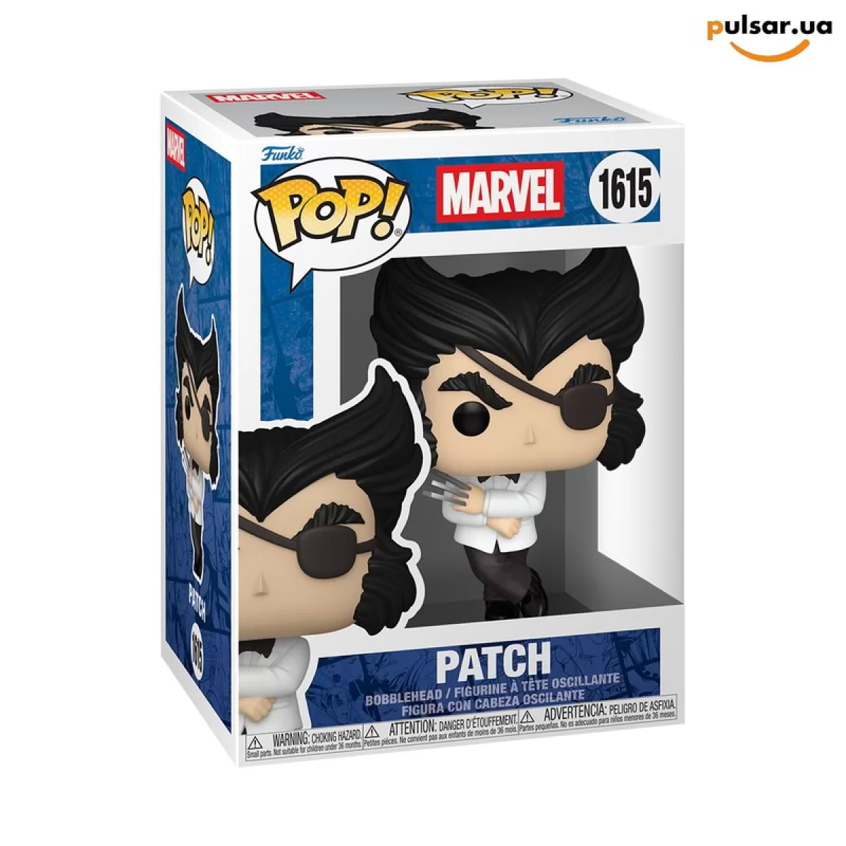 Виниловая фигурка  &laquo;Funko POP! &bull; &bull; Marvel ◉ Patch № 1615&raquo;