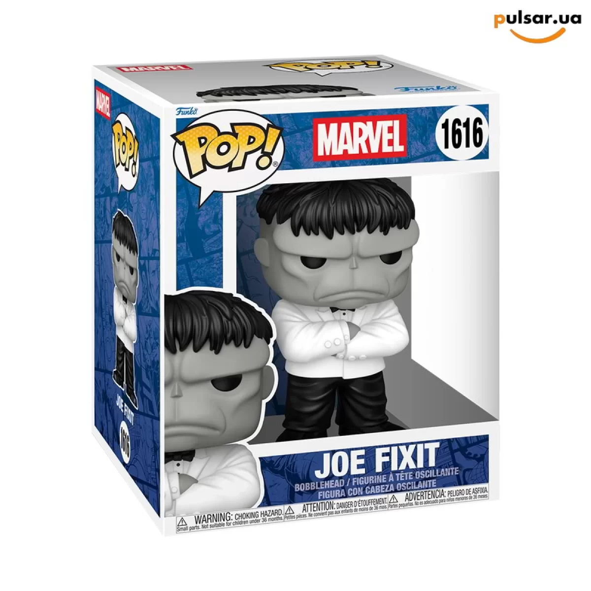 Виниловая фигурка  &laquo;Funko POP! &bull; &bull; Marvel ◉ Joe Fixit № 1616&raquo;