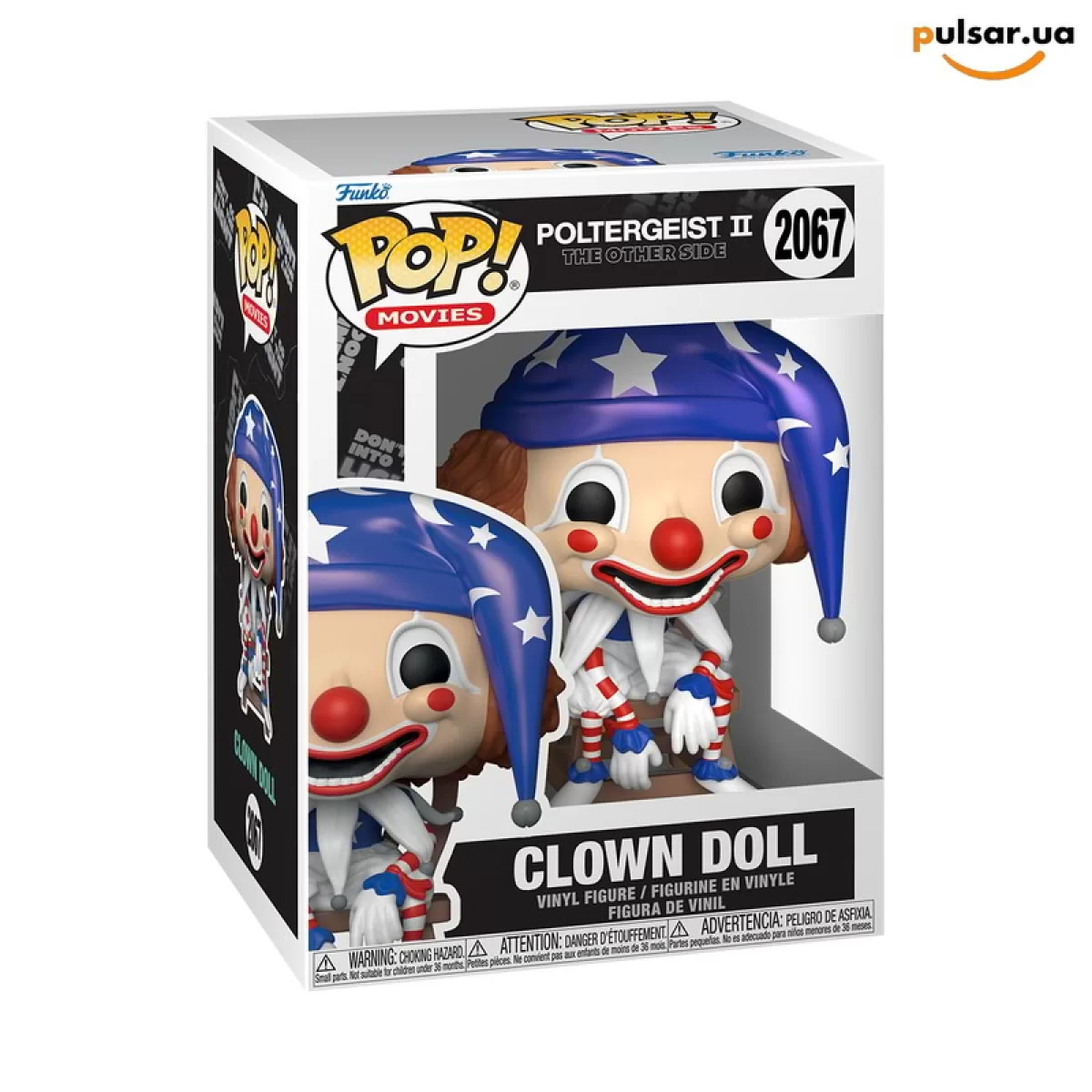 Виниловая фигурка  &laquo;Funko POP! &bull;  &bull; Poltergeist ◉ Clown Doll № 2067&raquo;