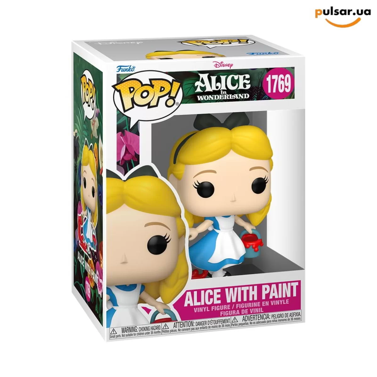 Виниловая фигурка &laquo;Funko POP! &bull; web exclusive &bull; Alice in Wonderland  ◉ Alice with Paint №1769&raquo;