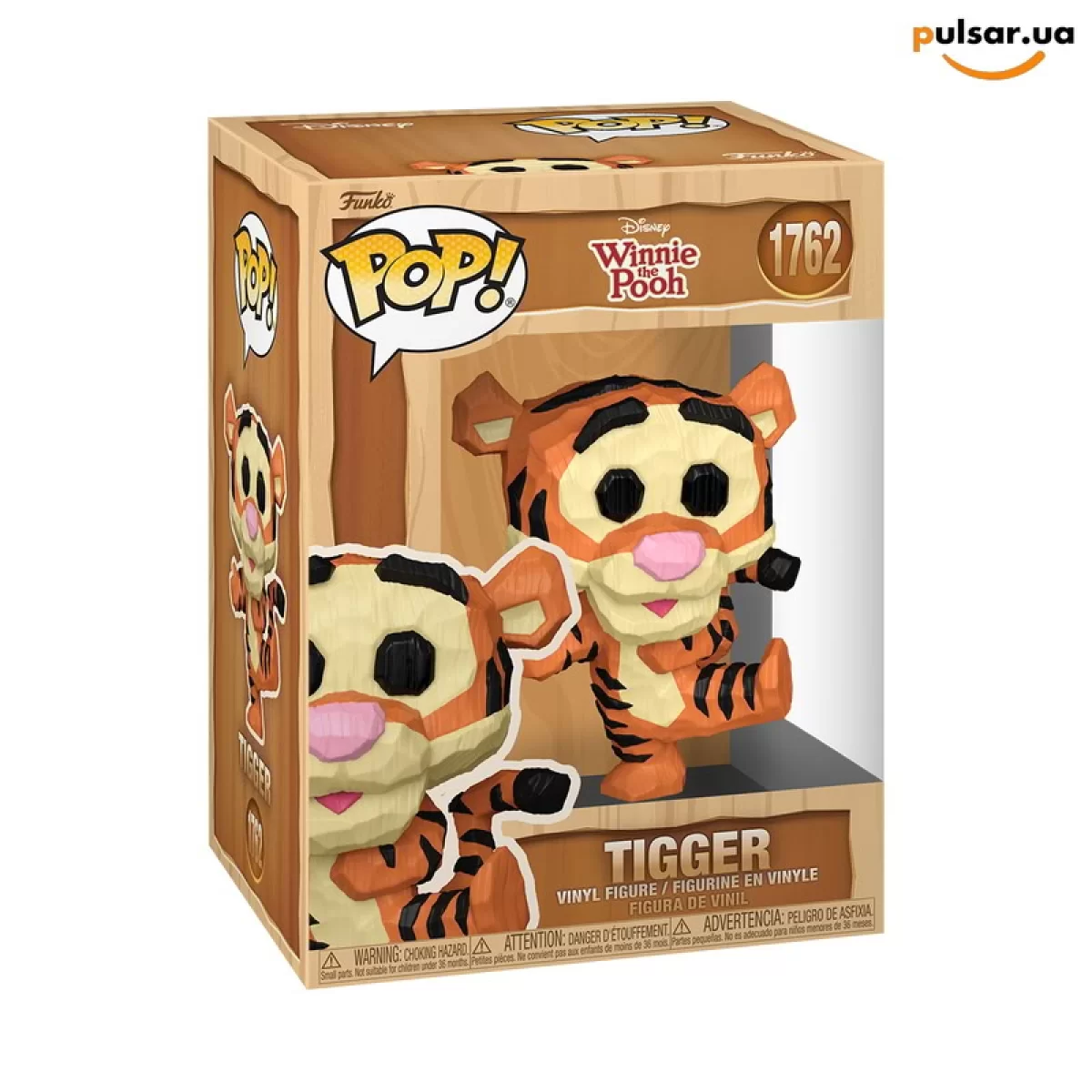 Виниловая фигурка  &laquo;Funko POP! &bull; &bull; Disney ◉ Tigger (Whittled)  № 1762&raquo;