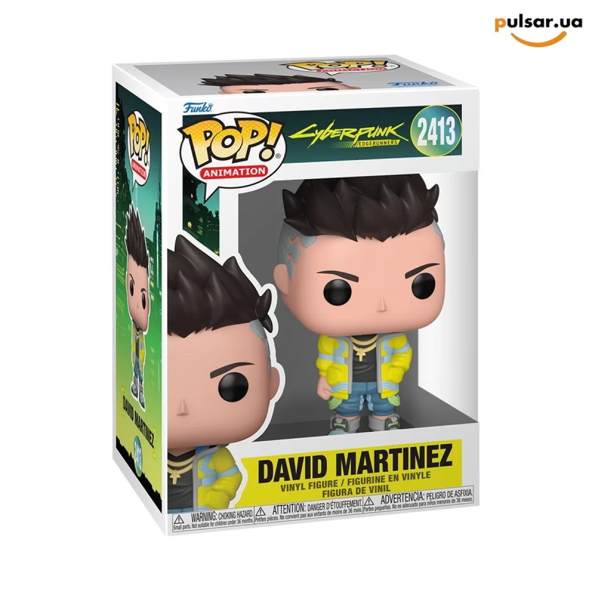 Виниловая фигурка &laquo;Funko POP! &bull;  &bull; Cyberpunk ◉ David Martinez № 2413&raquo;