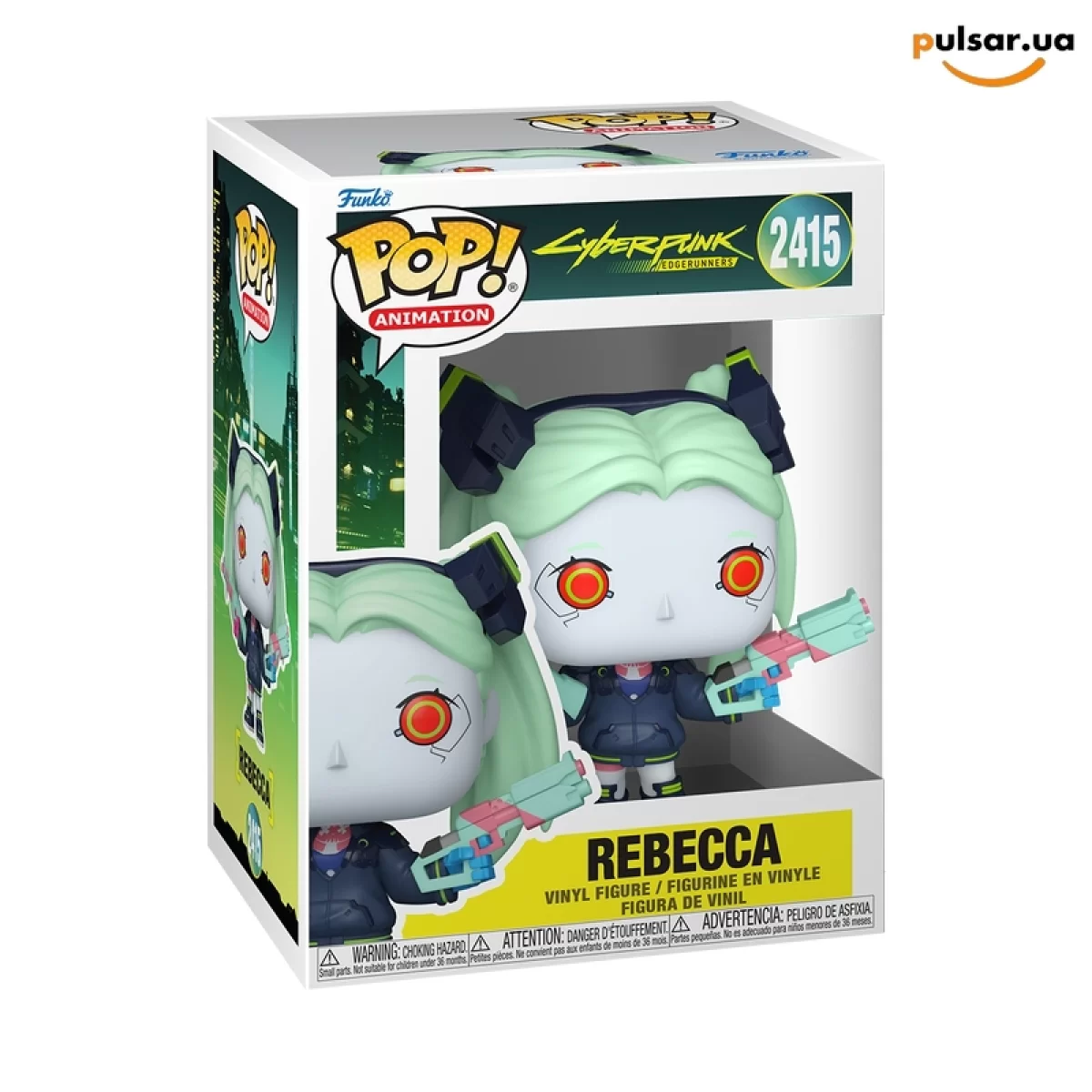Виниловая фигурка &laquo;Funko POP! &bull;  &bull; Cyberpunk ◉ Rebecca № 2415&raquo;
