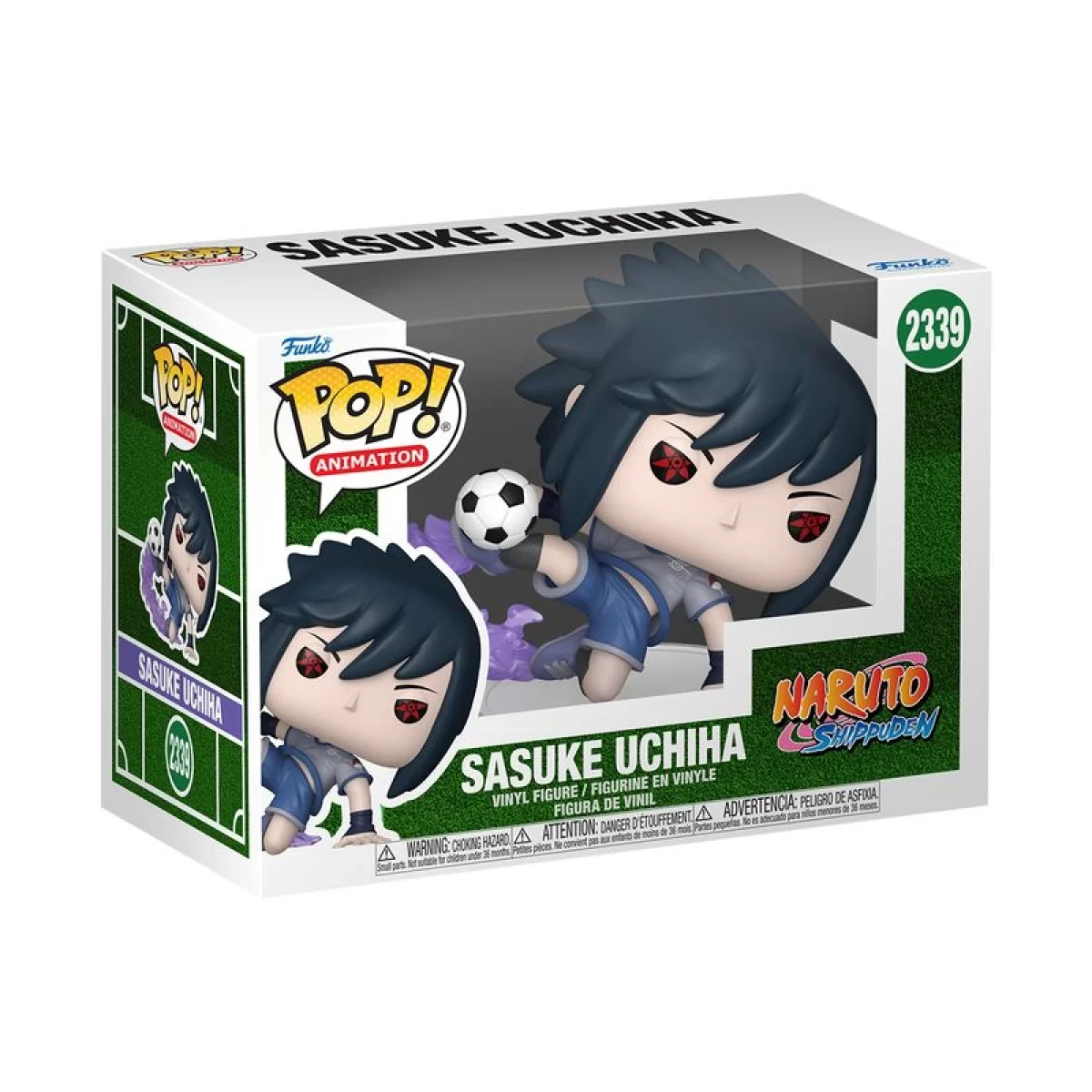 Виниловая фигурка &laquo;Funko POP! &bull; &bull; Naruto ◉ Sasuke Uchiha (Soccer) № 2339&raquo;
