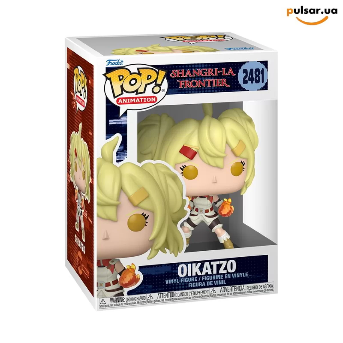Виниловая фигурка &laquo;Funko POP! &bull; &bull; Shangri-La Frontier ◉  Oikatzo №2481&raquo;
