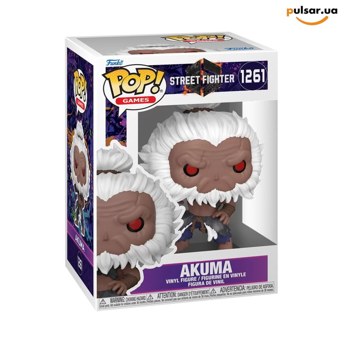 Виниловая фигурка &laquo;Funko POP! &bull; &bull; Street Fighter  ◉ Akuma №1261&raquo;