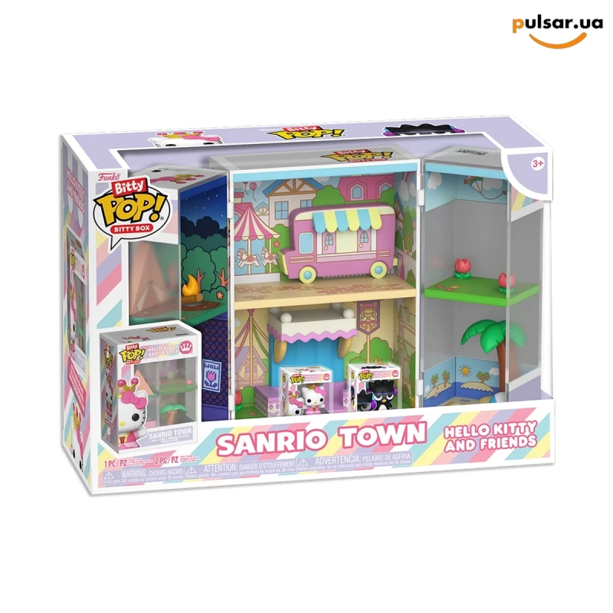 Виниловая фигурка &laquo;Funko POP! &bull; Bitty Pop! &bull; Sanrio ◉ Bitty Box Sanrio Town  № ---&raquo;