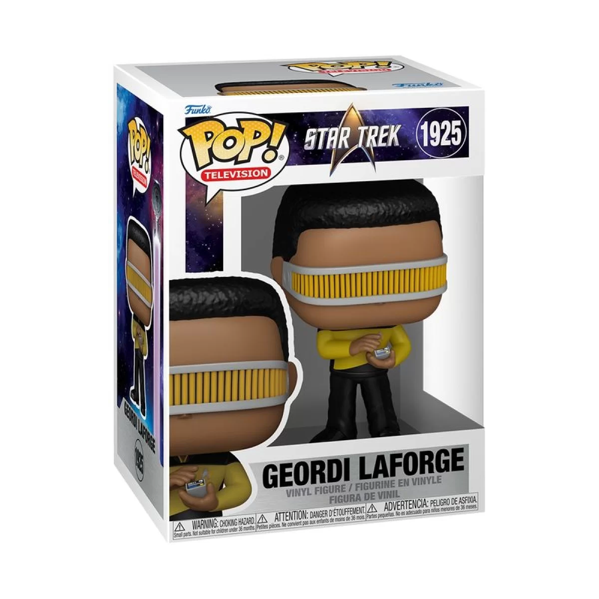 Виниловая фигурка &laquo;Funko POP! &bull; &bull; Star Trek ◉ Geordi LaForge №1925&raquo;