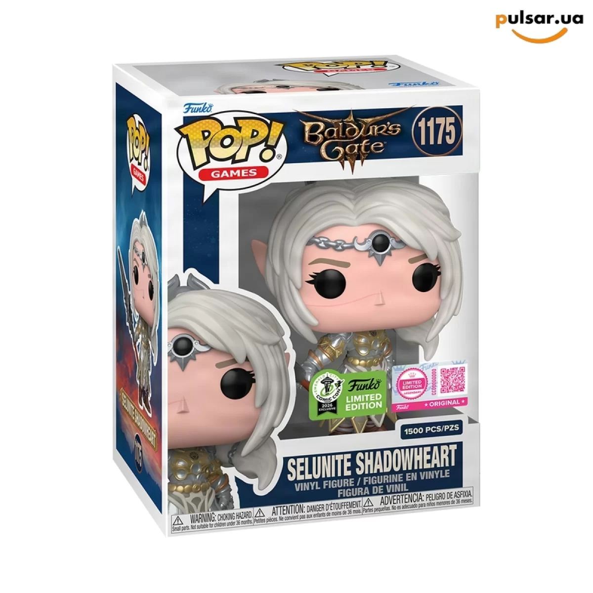 Виниловая фигурка &laquo;Funko POP! &bull; legendary &bull; Baldur's Gate ◉ Sel&ucirc;nite Shadowheart with Pop! Protector №1175&raquo;