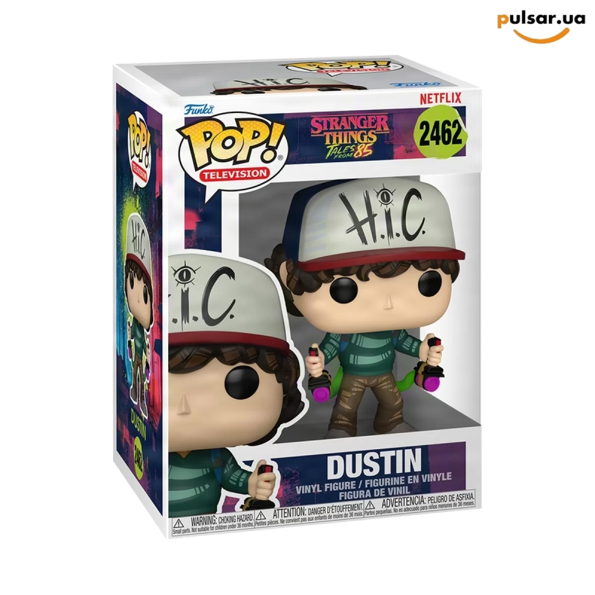Виниловая фигурка &laquo;Funko POP! &bull; &bull; Stranger Things ◉ Dustin (Tales from '85) № 2462&raquo;