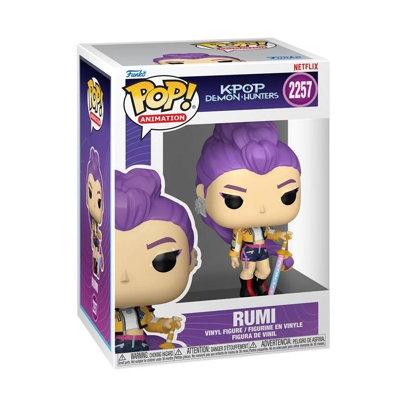 Виниловая фигурка «Funko Pop! KPop Demon Hunters − Rumi №2257»