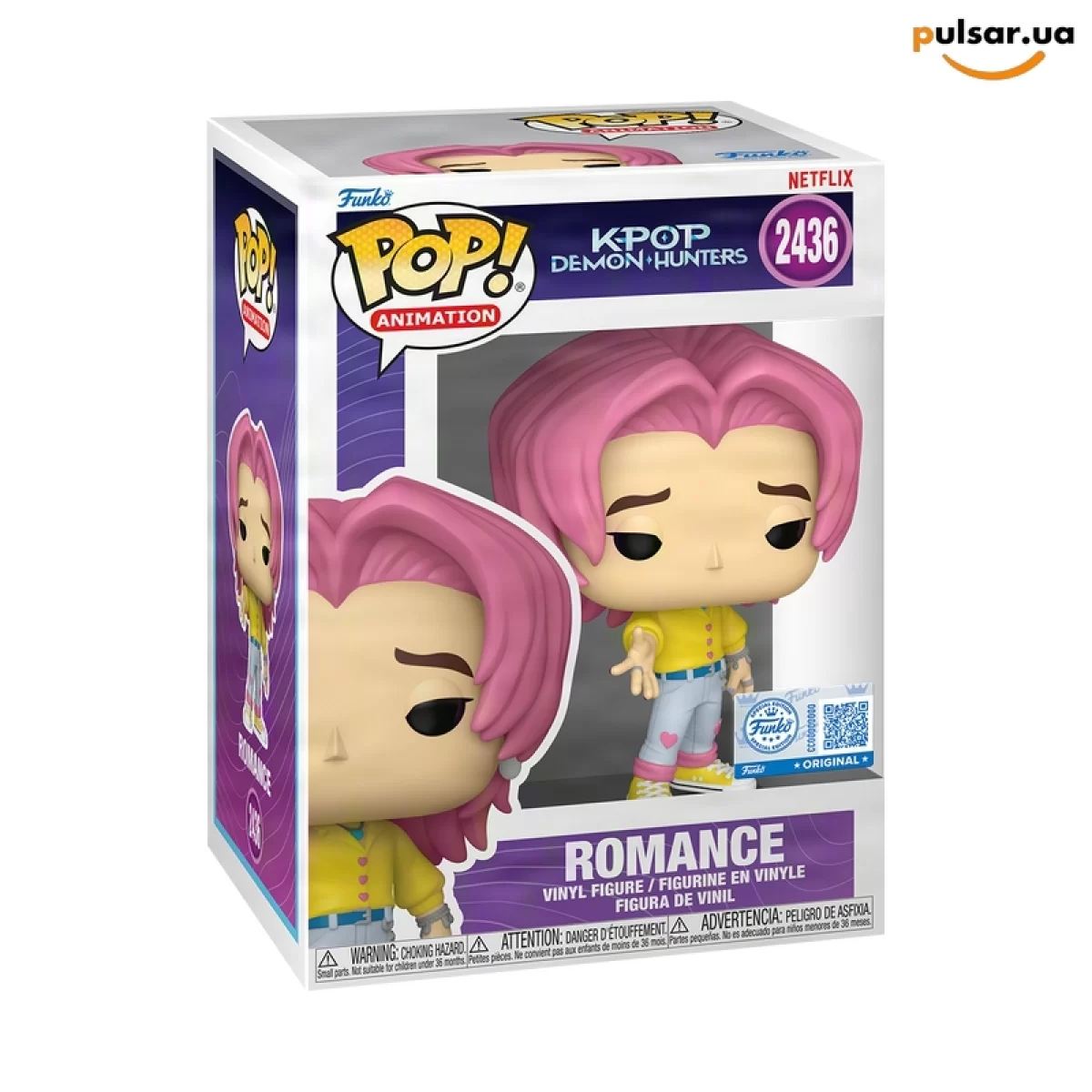 Виниловая фигурка &laquo;Funko POP! &bull;  &bull; KPop Demon Hunters ◉ Romance (Soda Pop) № 2436&raquo;
