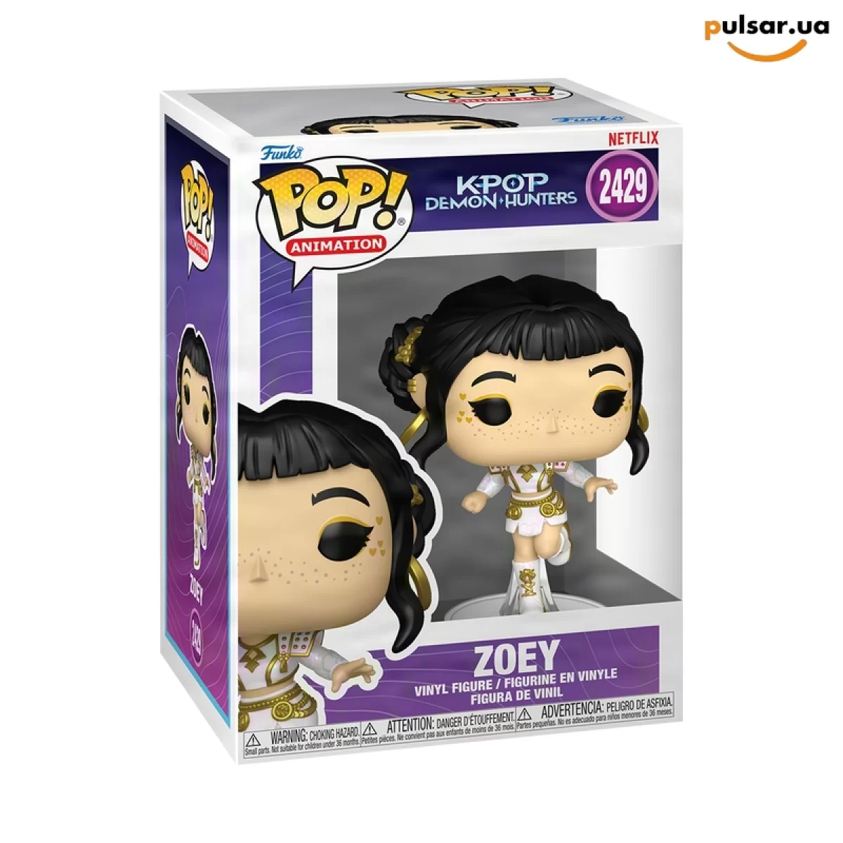 Виниловая фигурка &laquo;Funko POP! &bull;  &bull; KPop Demon Hunters ◉ Zoey (What It Sounds Like) № 2429&raquo;