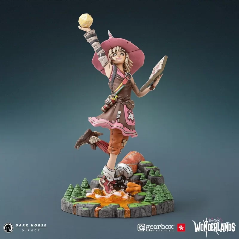 Оригинальная фигурка «Tiny Tina's Wonderland - Tina the Bunker Master PVC Figure»