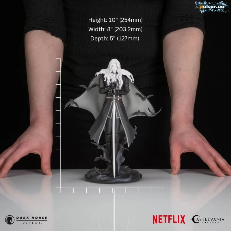 Оригинальная фигурка «Castlevania: Nocturne - Alucard PVC Figure