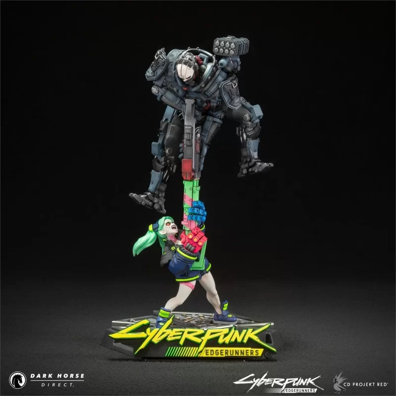 Оригинальная фигурка «Cyberpunk Edgerunners: The Final Moment Premium Statue»