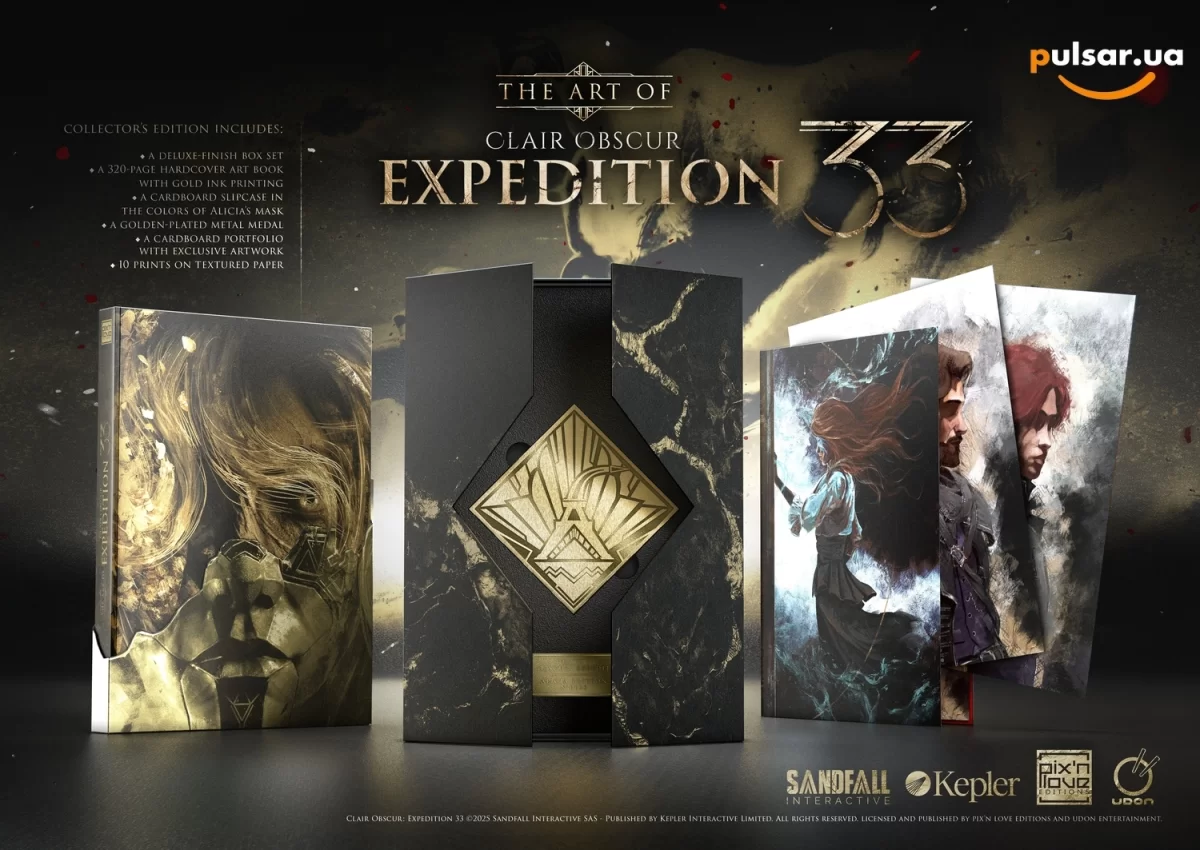 Артбук &laquo;The Art of Clair Obscure: Expedition 33 - Collectors Edition&raquo; 