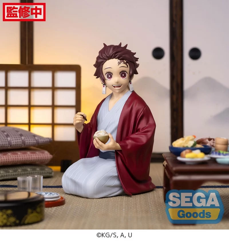 Оригинальная аниме фигурка «"Demon Slayer: Kimetsu no Yaiba" Premium Perching Figure Kamado Tanjiro Swordsmith Village Arc»