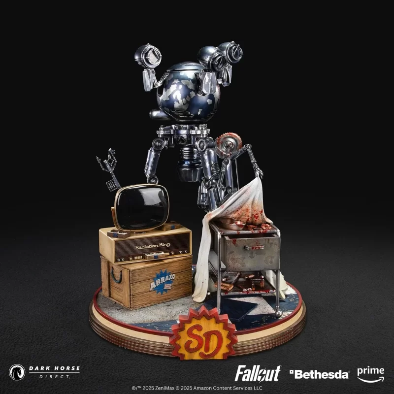 Оригинальная  фигурка «Fallout (Amazon): Mr. Handy "Snip-Snip" Statue»