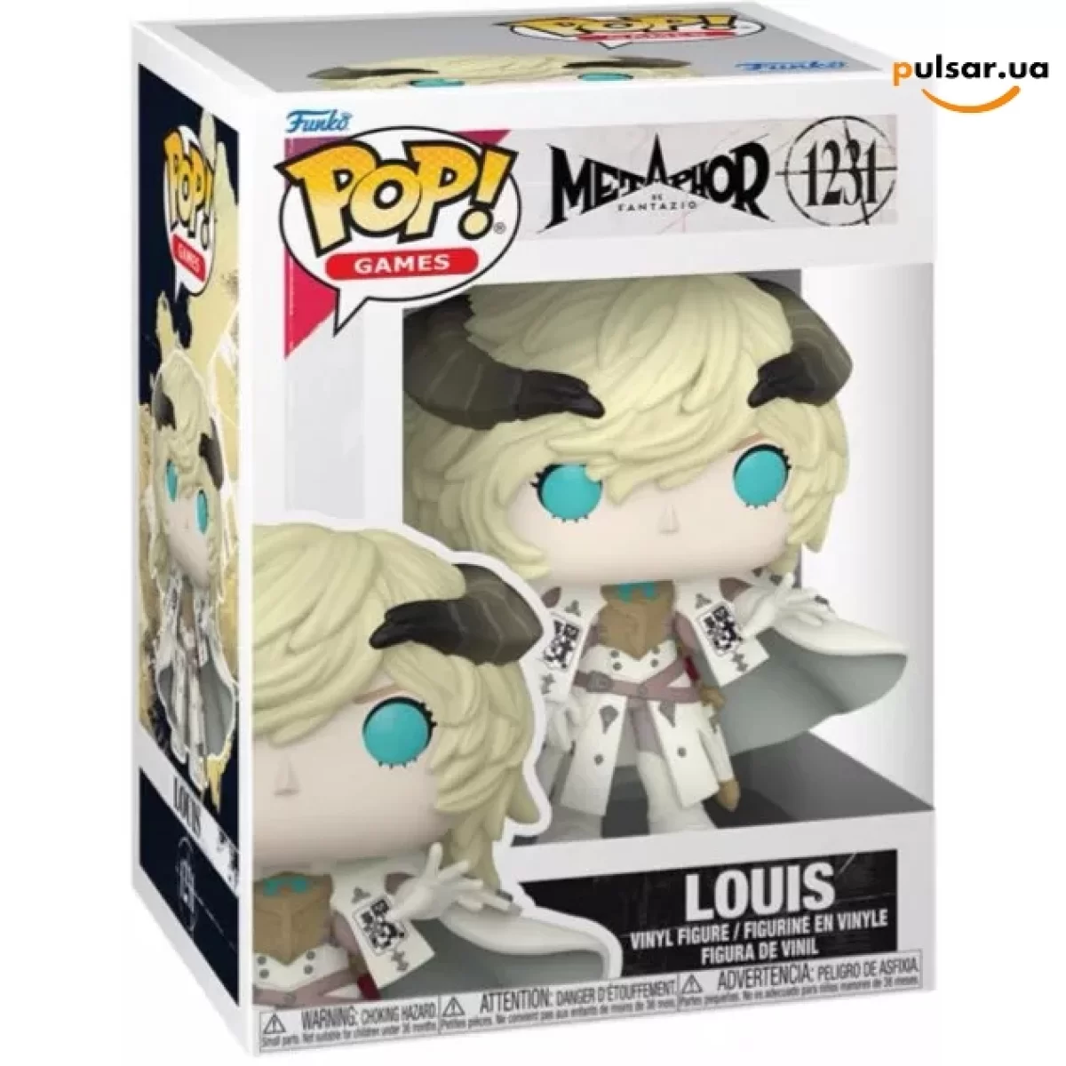 Виниловая фигурка &laquo;Funko POP! &bull; &bull; Metaphor: ReFantazio ◉ Louis № 1231&raquo;