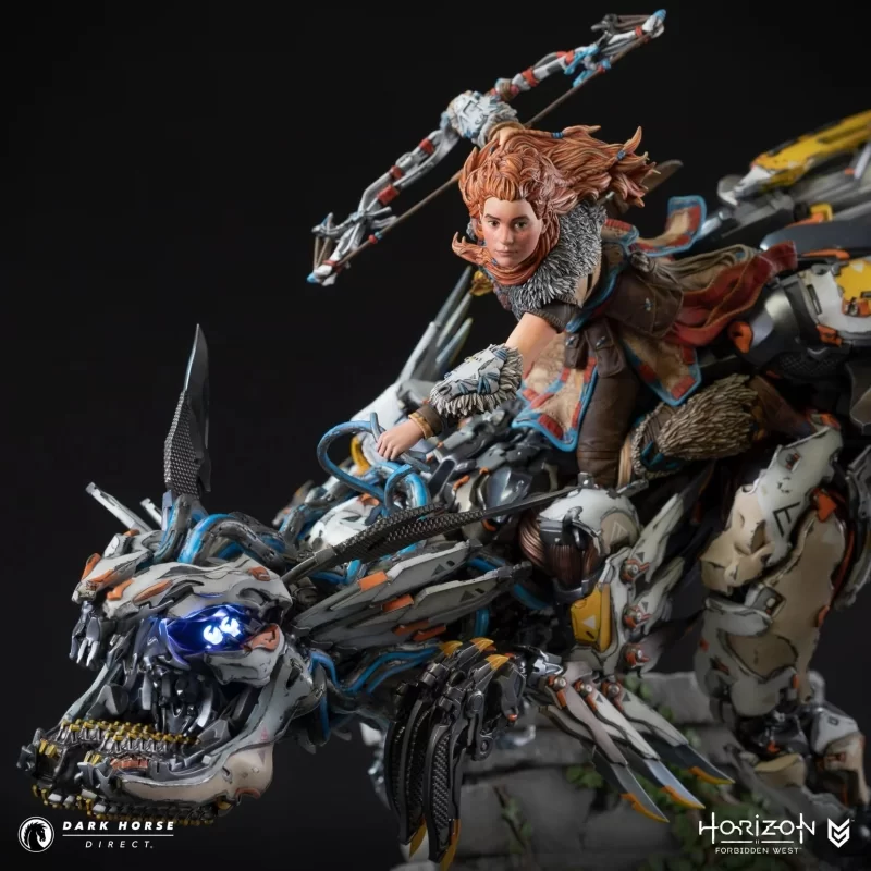 Оригінальна фігурка «Horizon Forbidden West: Aloy on Clawstrider 1