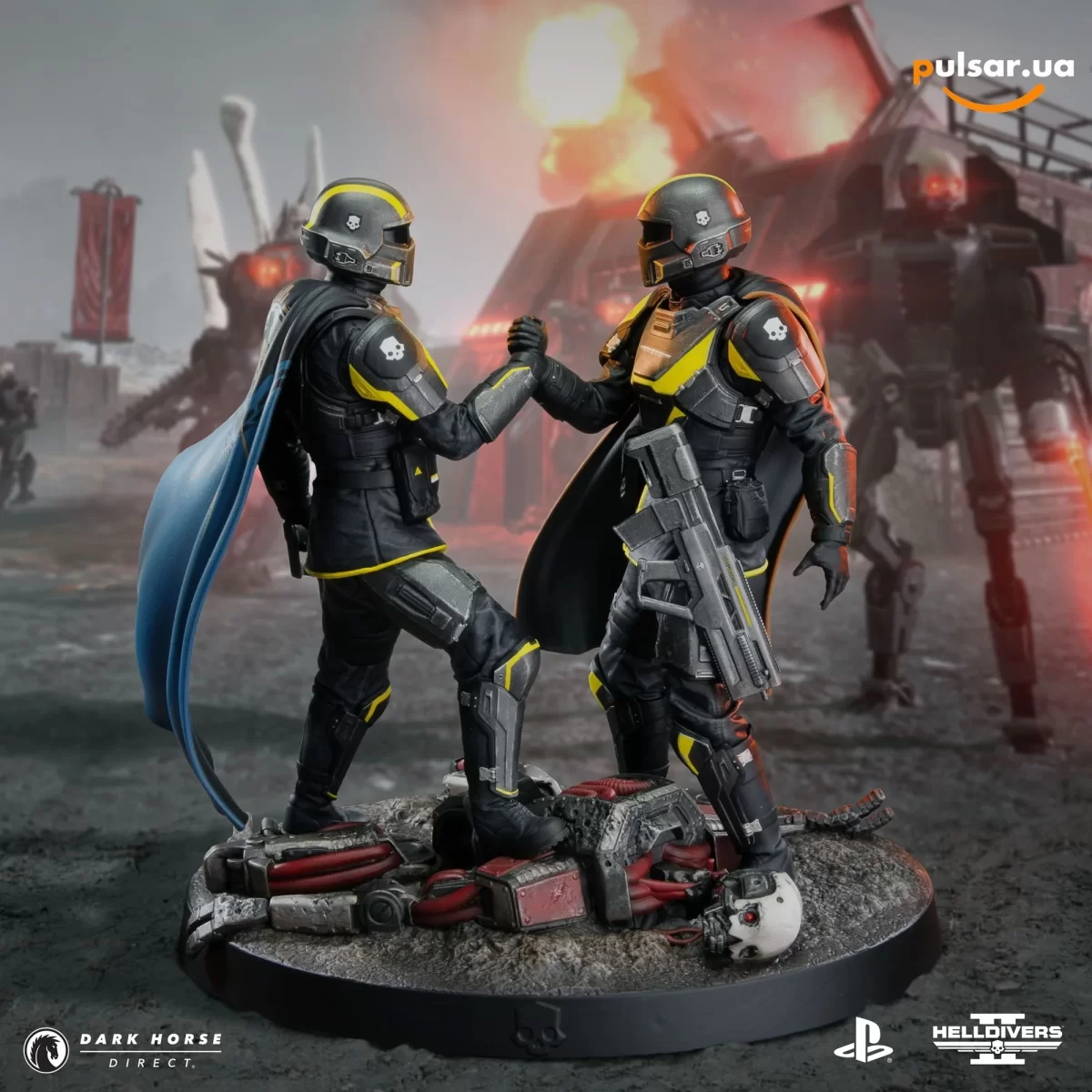 Оригинальная аниме фигурка &laquo;Helldivers&trade; 2: Protectors of Democracy Premium Statue&raquo;
