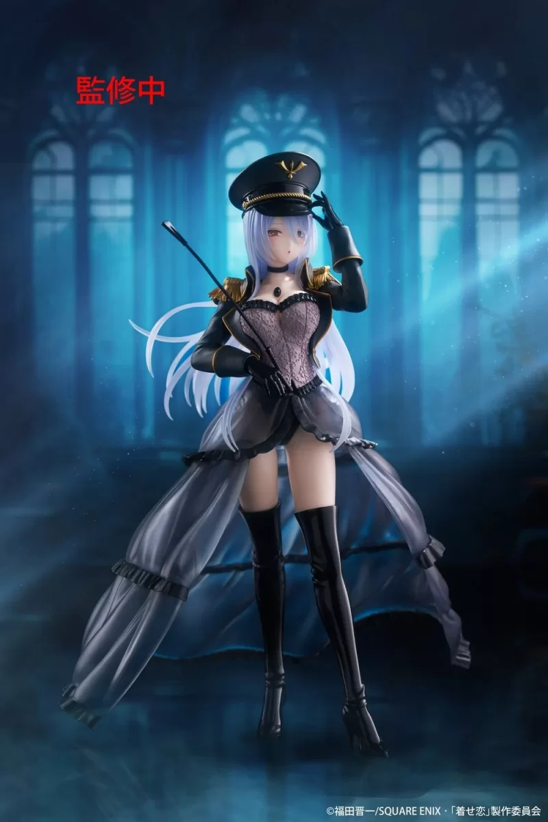 Оригинальная аниме фигурка «"My Dress-Up Darling" Artist Master Piece/AMP+ Kitagawa Marin Figure Black Lobelia Ver.»