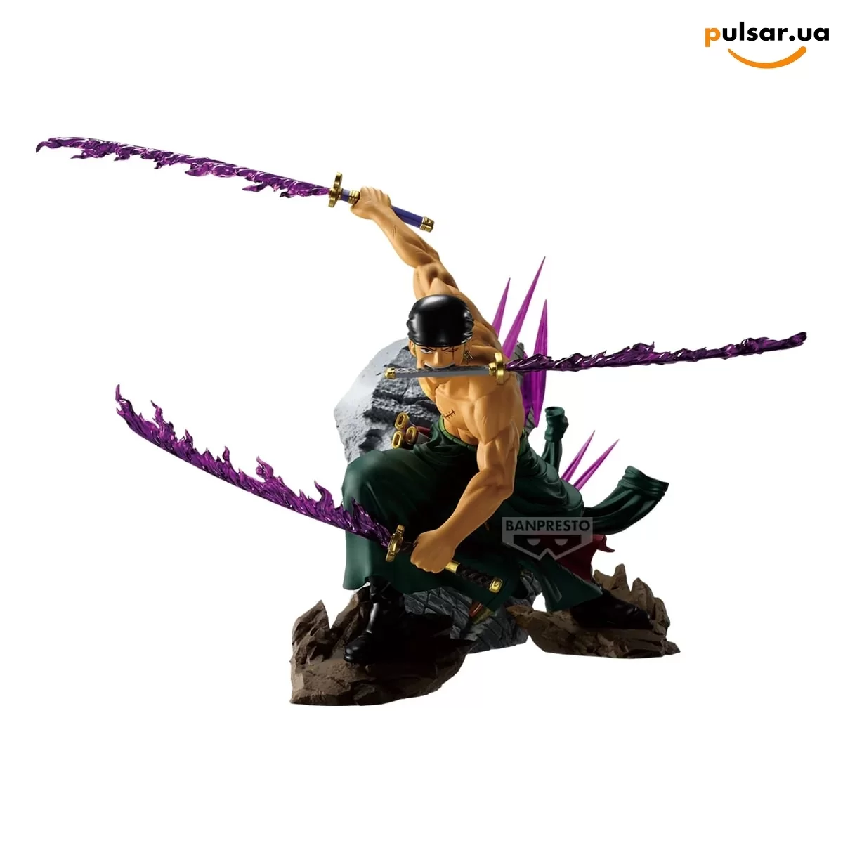 Оригинальная аниме фигурка &laquo;One Piece Theorama Soul - Roronoa Zoro&raquo;