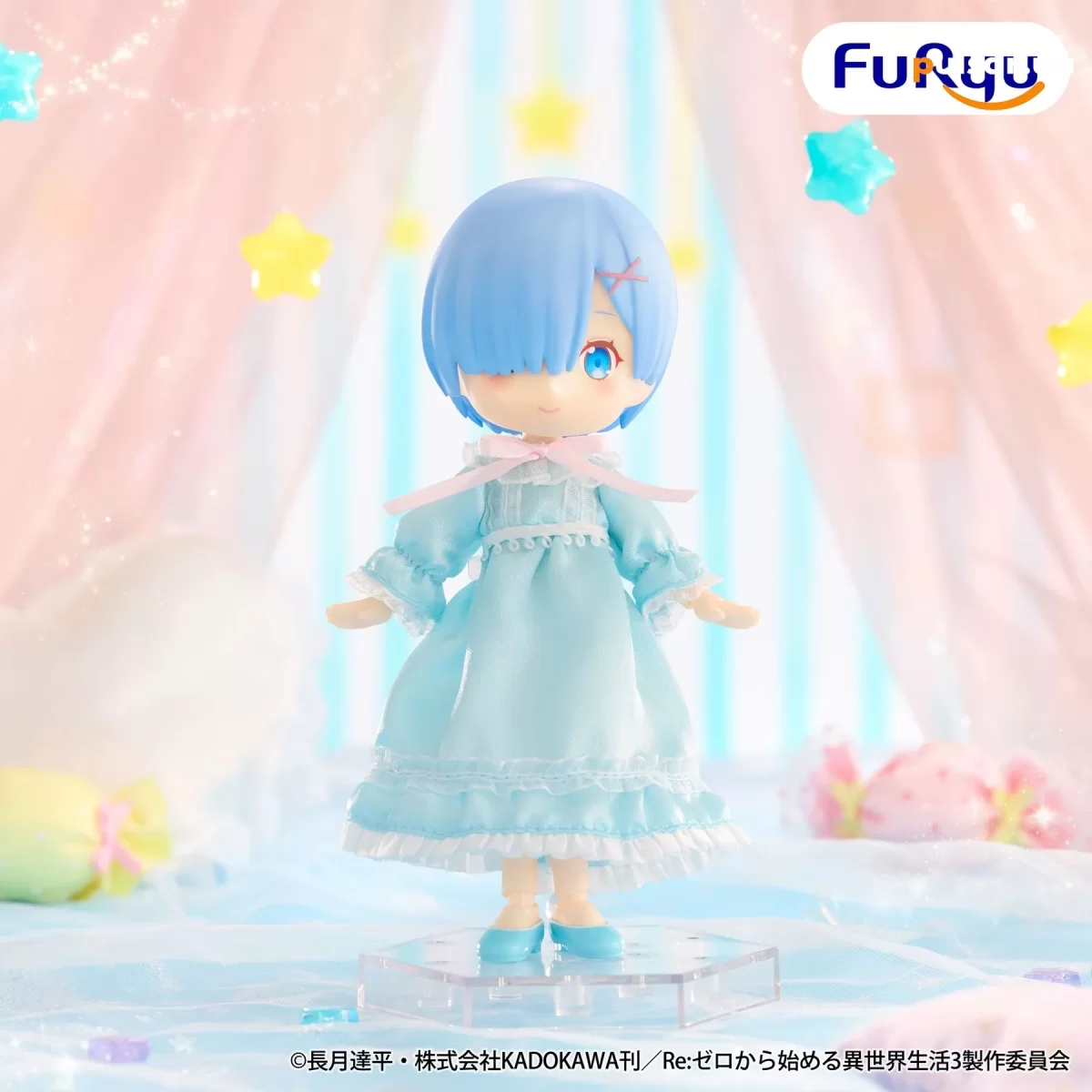 Оригинальная аниме фигурка &laquo;Re:Zero Starting Life in Another World MeloDoll Figure - Rem Night Dress Ver.&raquo;