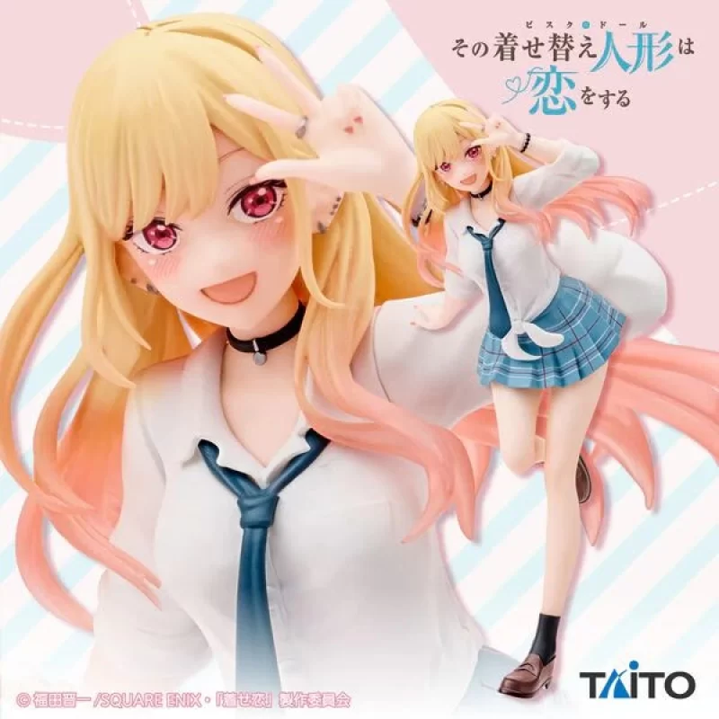 Оригинальная аниме фигурка «Coreful Figure Kitagawa Marin ~Seifuku ver.~»